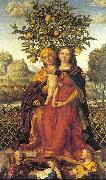Libri, Girolamo dai The Virgin and Child with Saint Anne Spain oil painting artist